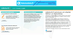 Desktop Screenshot of laakekortti.fi