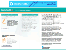 Tablet Screenshot of laakekortti.fi